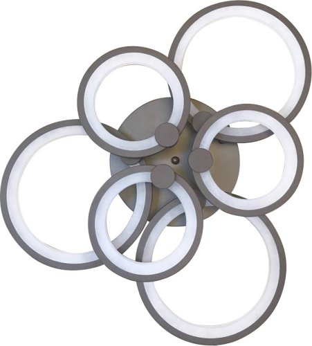 Светильник светодиодный (Люстра) iSvet Halo 220В 108Вт Кофе картинка 